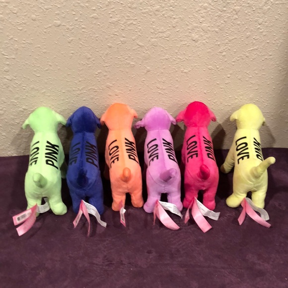 PINK Mini Dogs (lot of 6) - Picture 4 of 6